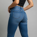 High-Waist Tummy Control Shaper Jeans